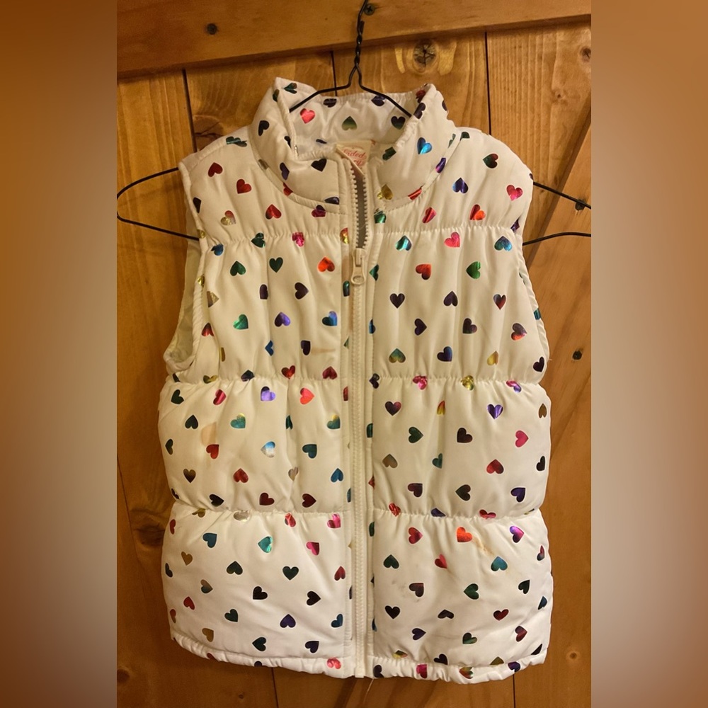 Insulated little girl’s vest